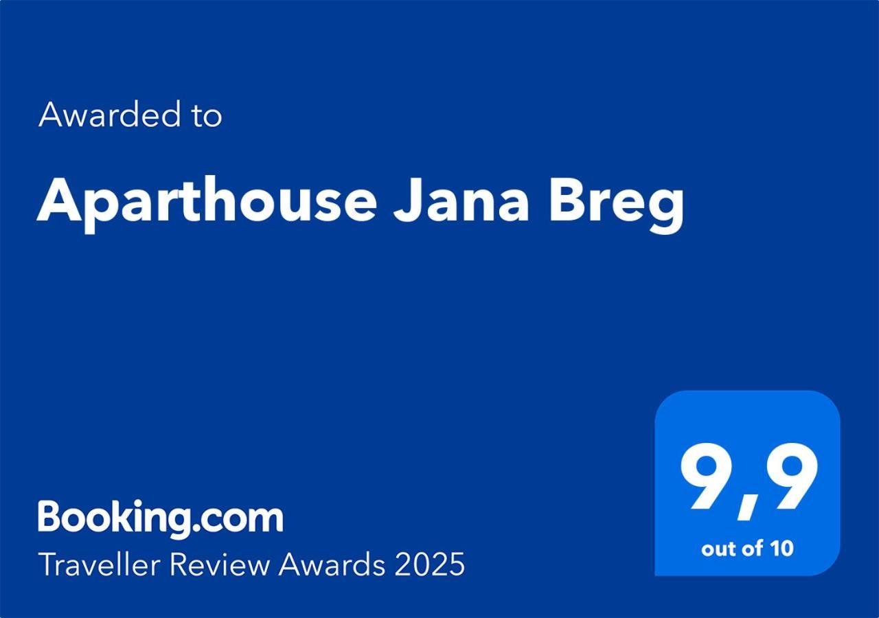 Aparthouse Jana Breg Zirovnica Eksteriør billede